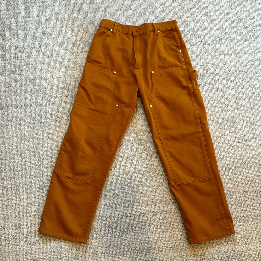 Renggli boyfriend fit work pant in Ochre